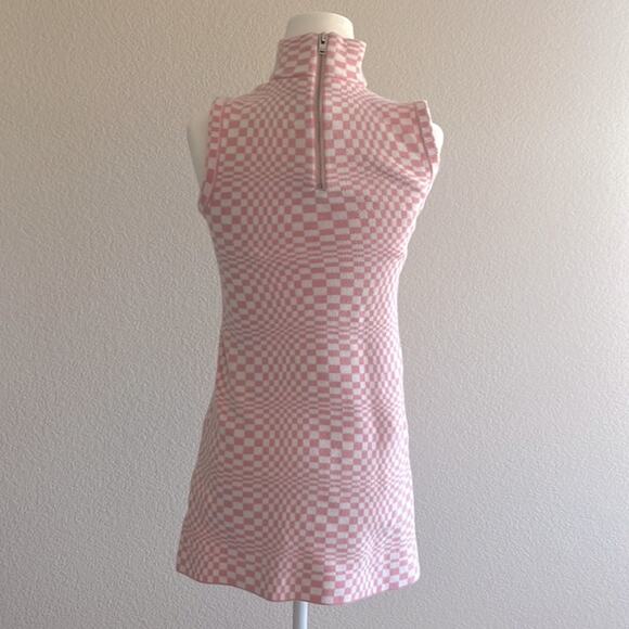 Unif checkered illusions dress - Picture 2 of 3